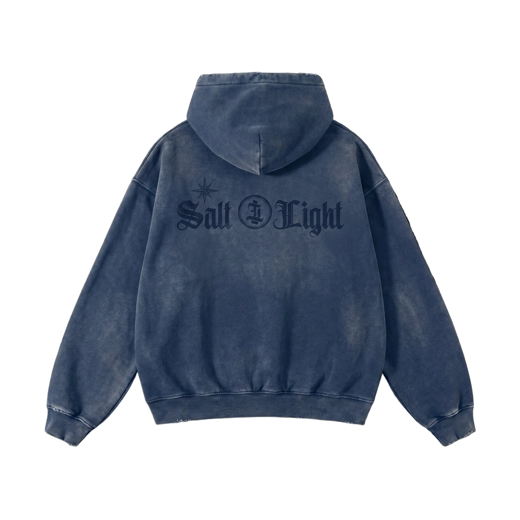 Salt & Light Hoodie - Vintage Blue