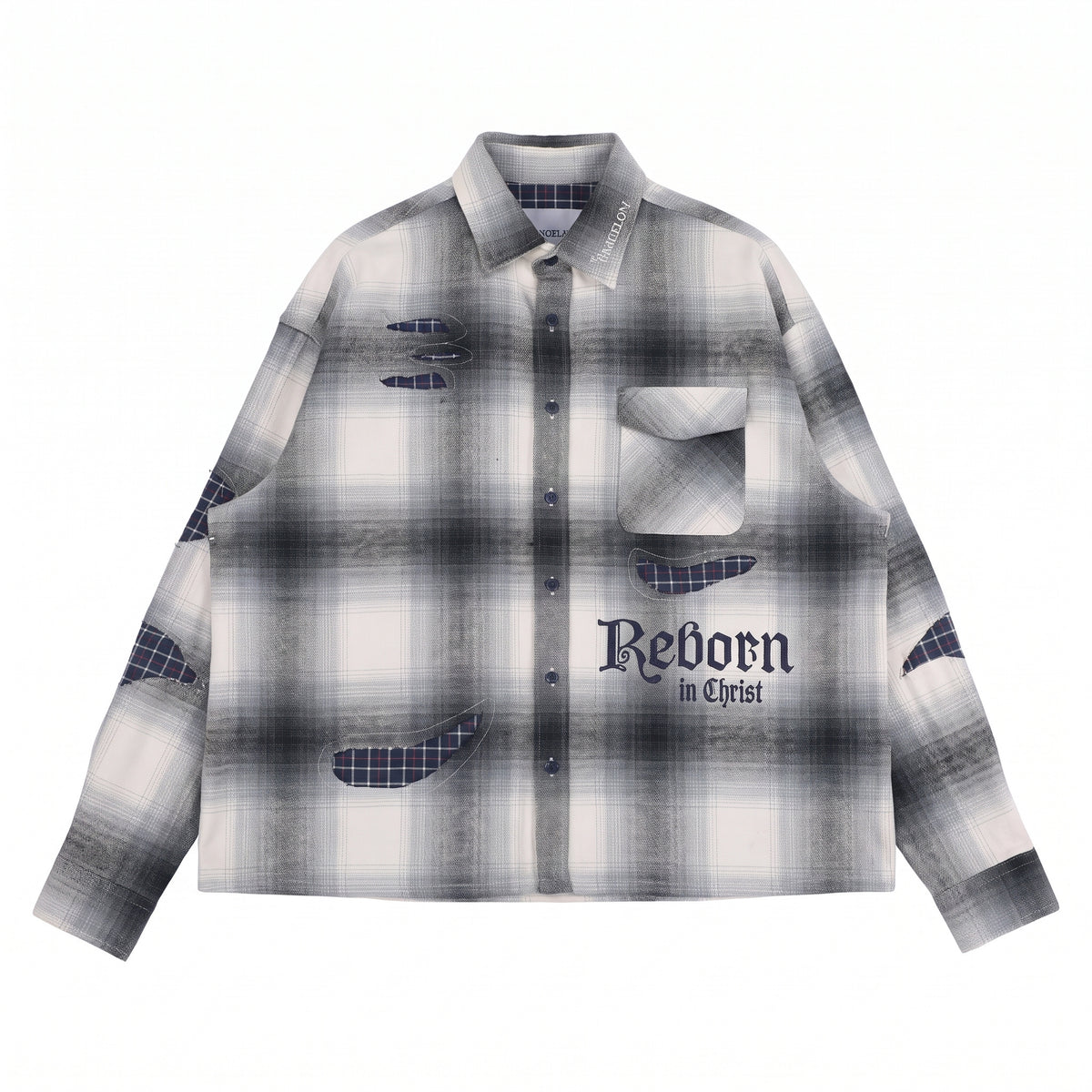 "Reborn in Christ" Flannel
