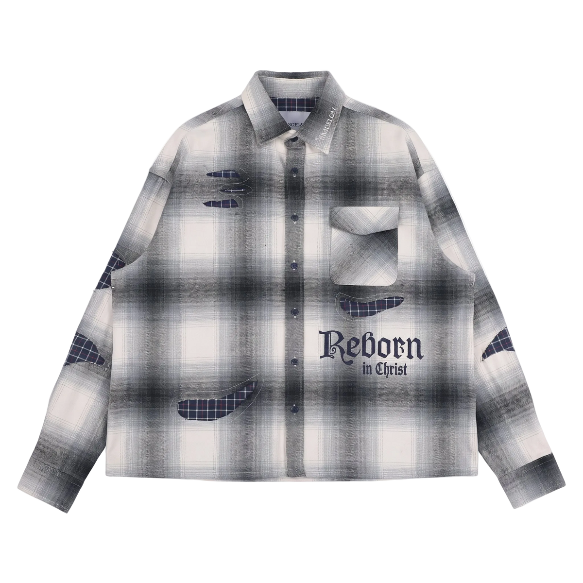 "Reborn in Christ" Flannel