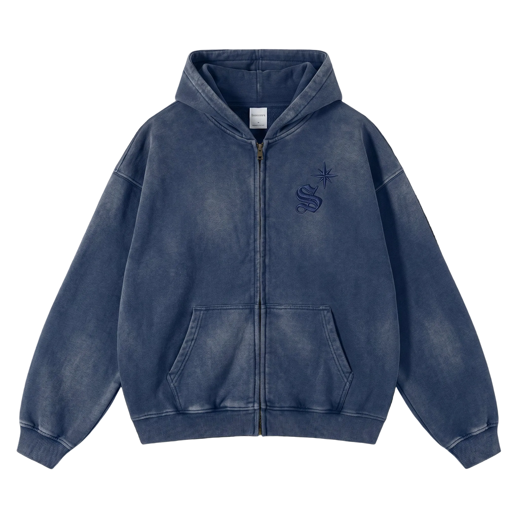 Salt & Light Hoodie - Vintage Blue