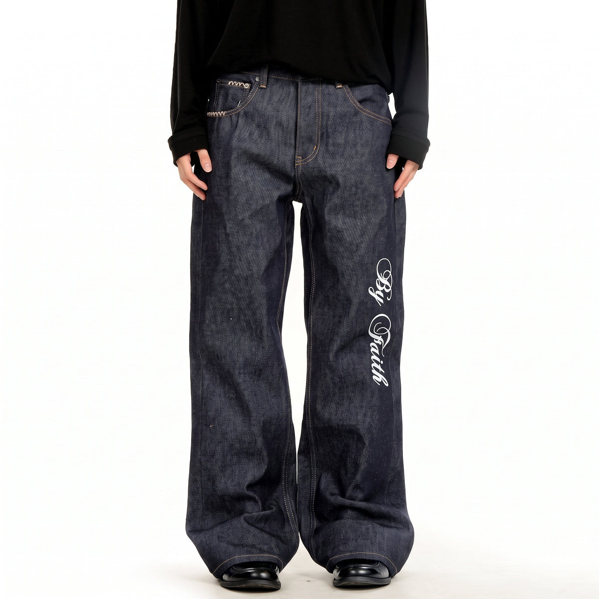 "Walk By Faith" Denim
