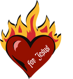 Burning Hearts Stickers