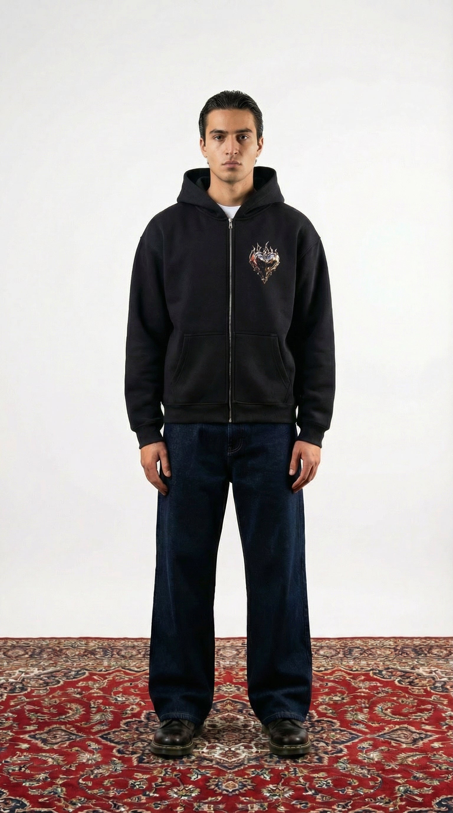 Burning Hearts Hoodie