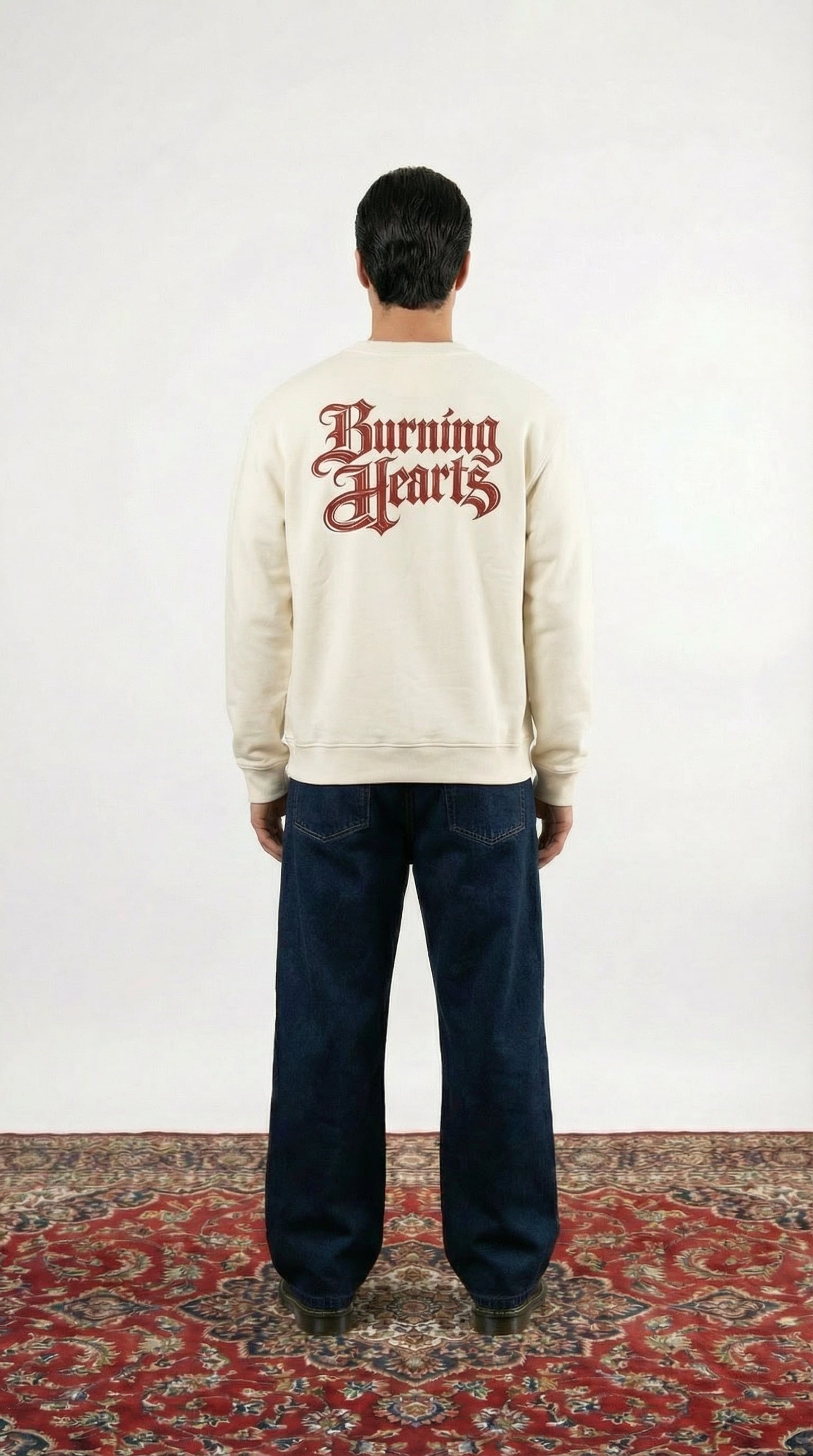 Burning Hearts Sweater